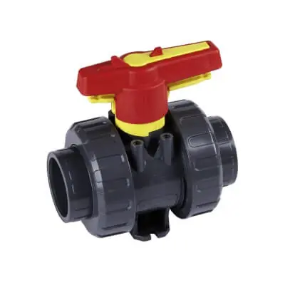 Praher 2 Wege Kugelhahn M1 mit Klebemuffe d 16 mm Sonderangebot