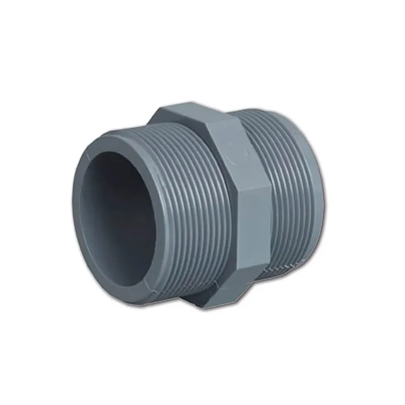 Mega-Angebot PVC Rohr Doppelnippel mit 2x Aussengewinde