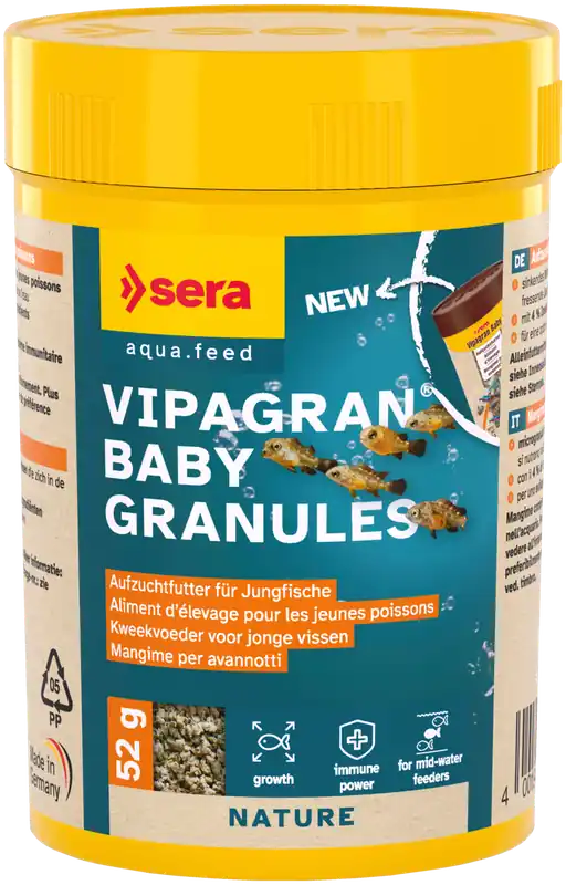Highlight Sera vipagran baby Nature Fischfutter 50 ml