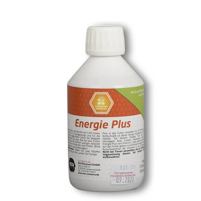 Beliebt EnergiePlus Koifutter Zusatz 250 ml