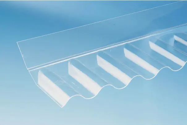 Solange Der Vorrat Reicht Wellplatten Maueranschluss aus Acryl Profil 76/18 RUND für OWOLUX PVC