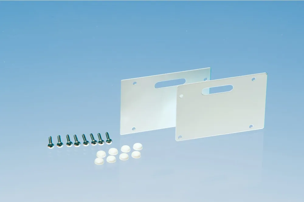Begrenztes Angebot Aluminium Dachrinnen Endstück Set anthrazit-grau