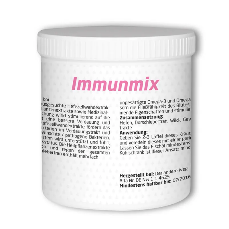 Nur Für Kurze Zeit Immunmix Koifutter Zusatz