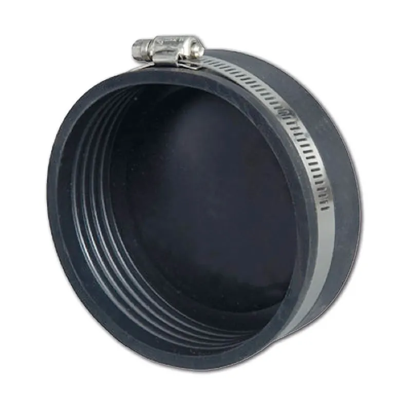 Neue Ware Flexible Rohr Endkappe mit Spannring 32 mm