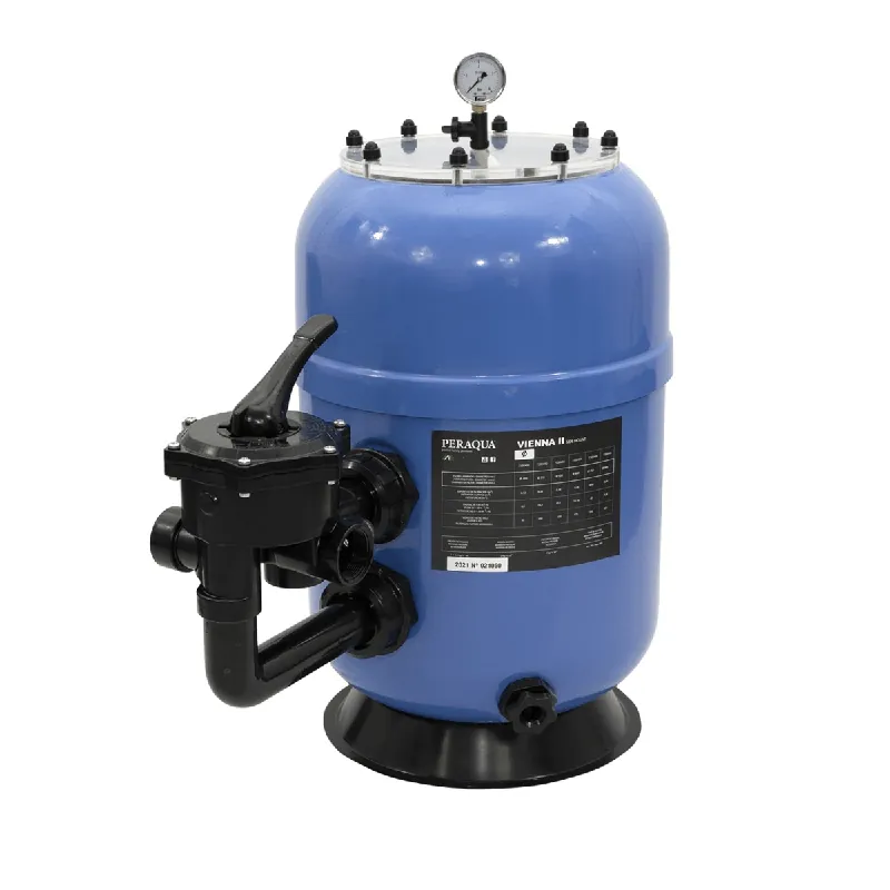 Direkt Vom Hersteller Peraqua Polyester Filter Vienna 2 Side Mount mit 6-Wege-Ventil und transparentem Deckel d400
