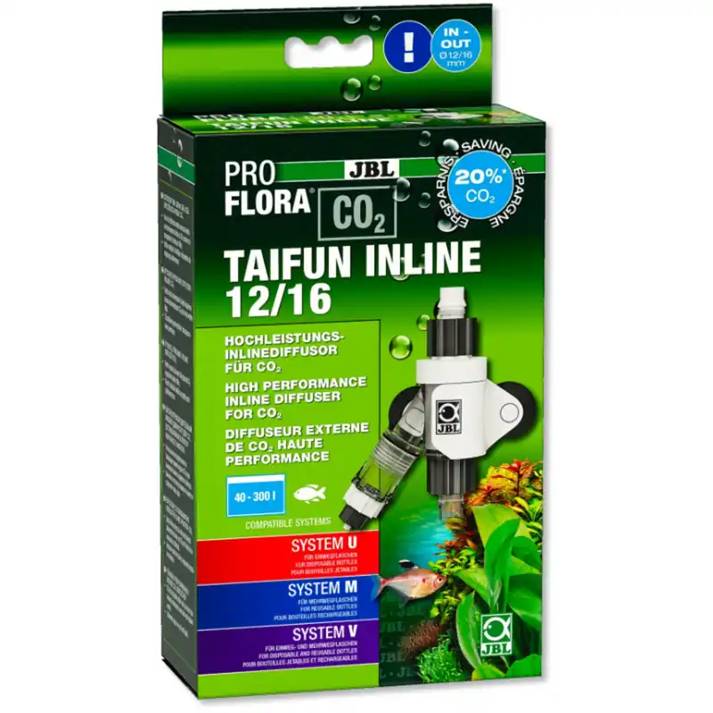 JBL ProFlora CO2 Taifun Inline 12/16 Solange Der Vorrat Reicht