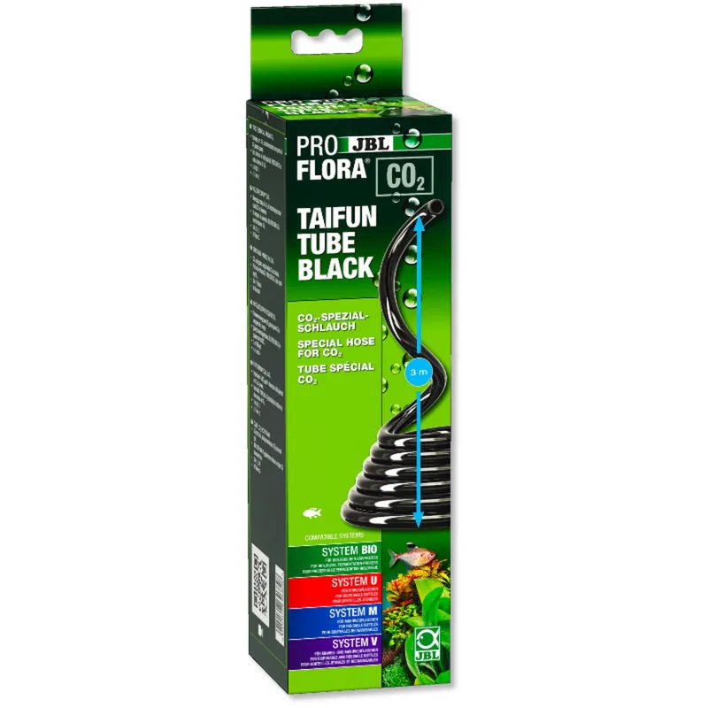 JBL ProFlora CO2 Taifun Tube schwarz Must-Have