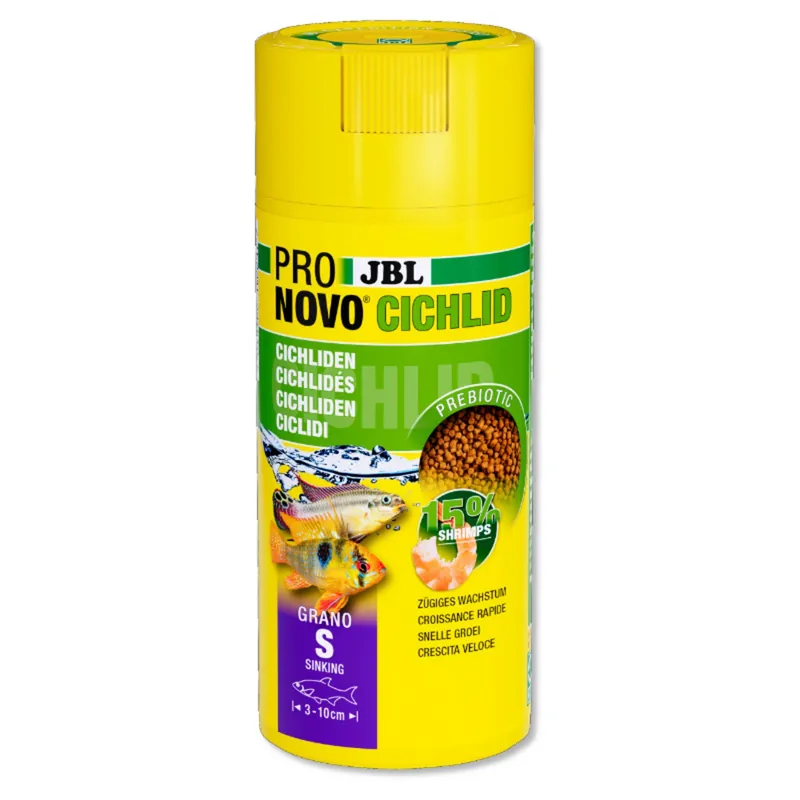 JBL ProNovo Cichlid Grano S CLICK 250 ml Echt