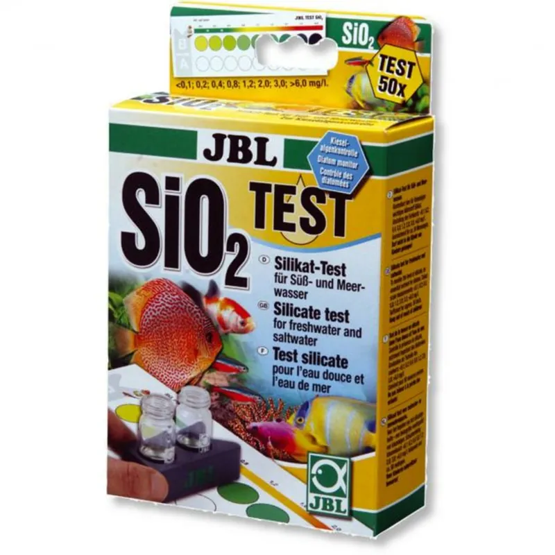 Sichere Zahlung JBL SiO2 Silikat Test