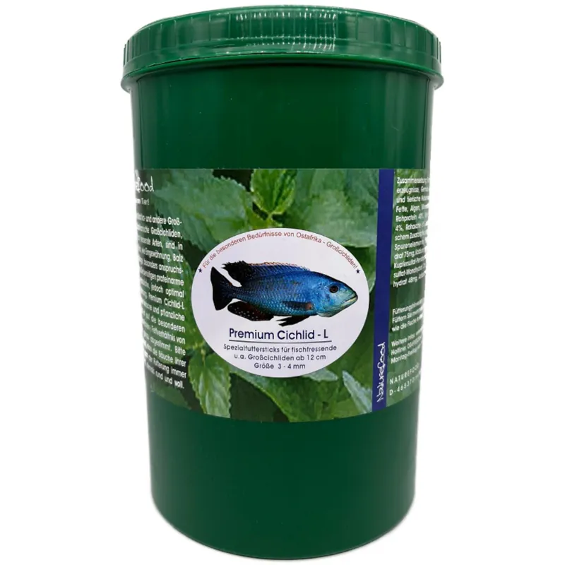 Naturefood Premium Cichlid large - 1050 g Must-Have