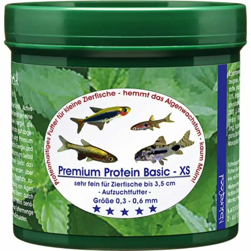 Echt Naturefood Premium Protein Basic S für Fische bis 5 cm - 55 g