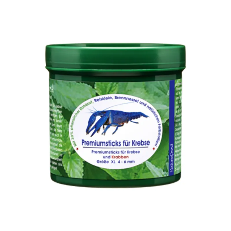 Naturefood Premium Sticks für Krebse extra large - 280 g Nur Für Kurze Zeit