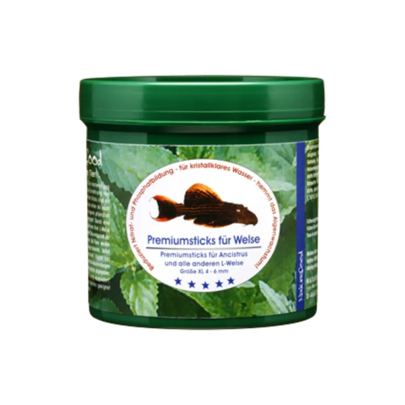 Naturefood Premium Sticks für Welse - 60 g Schneller Versand