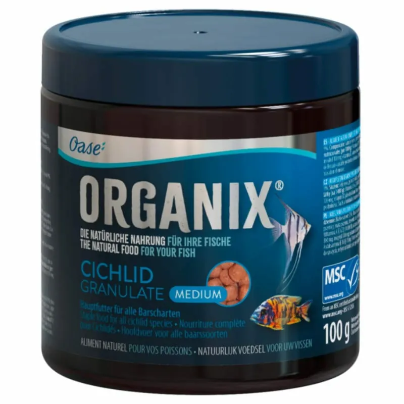 Oase Organix Cichlid Granulate medium - 250 ml Solange Der Vorrat Reicht