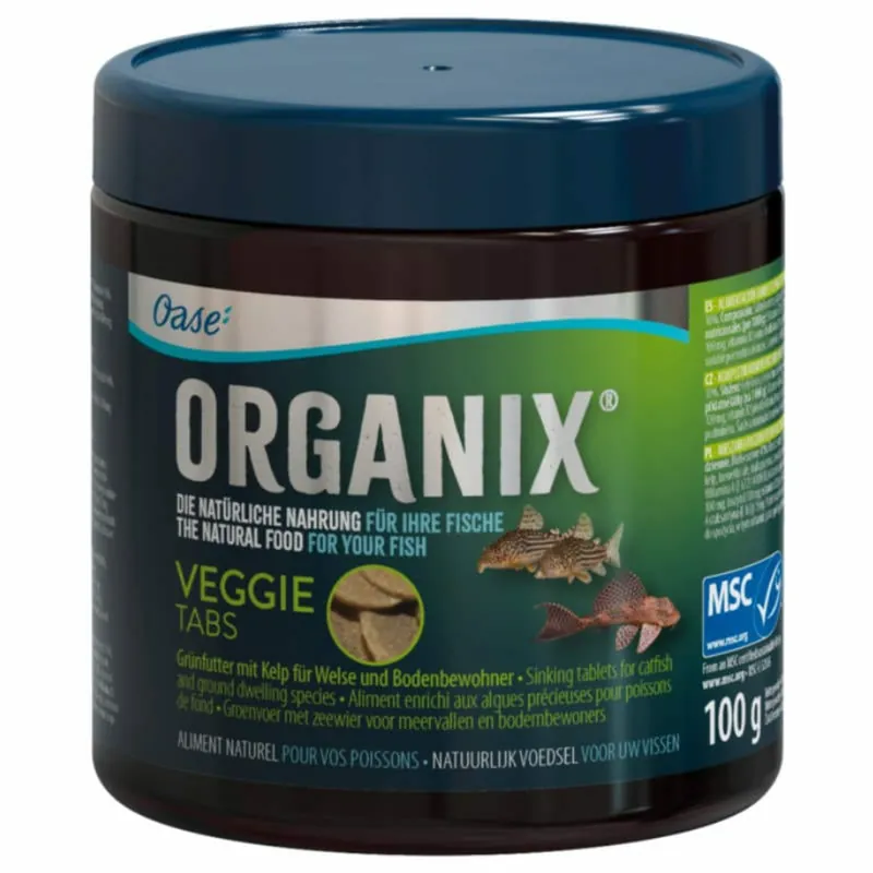 Oase Organix Veggie Tabs Welsfutter - 250 ml Nur Für Kurze Zeit
