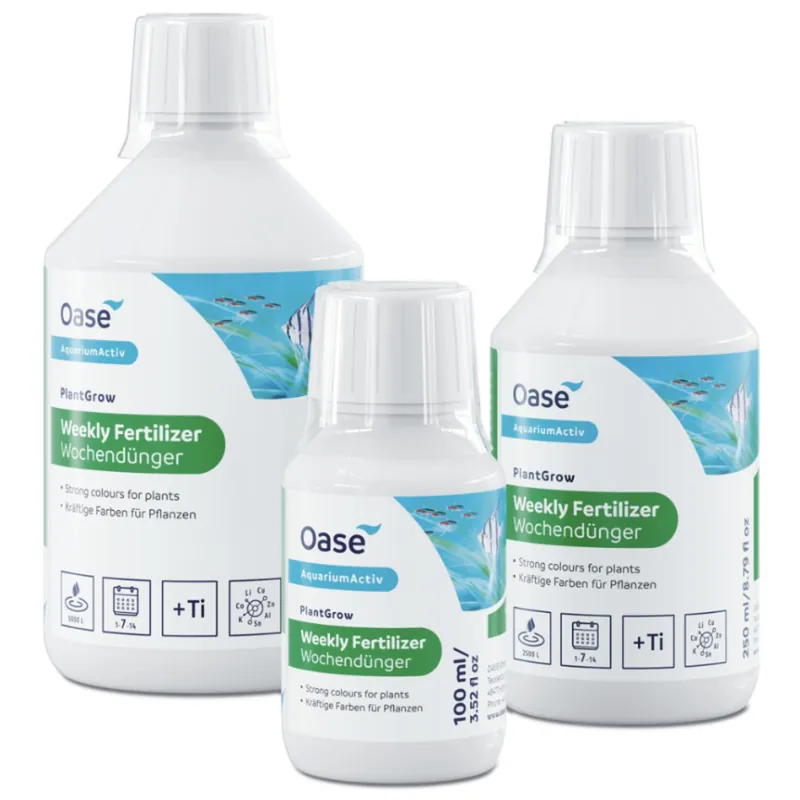 Oase PlantGrow Wochendünger - 500ml für 5.000l Neu