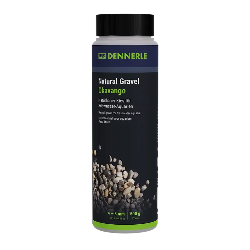 Dennerle Natural Gravel Okavango 4 – 8 mm 500g Versand Am Gleichen Tag