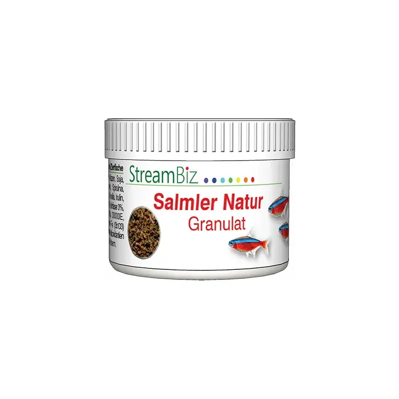 Nur Heute StreamBiz Salmler Natur Granulat 40g