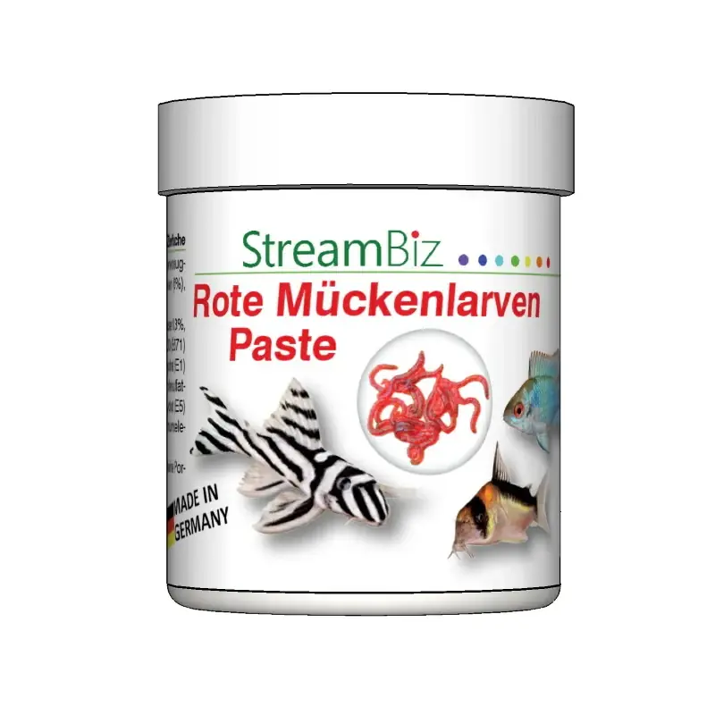 StreamBiz Rote Mückenlarven Paste 120 g Wochenendangebot
