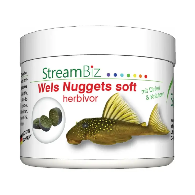 StreamBiz Wels Nuggets Soft Herbivor 90g Bestseller