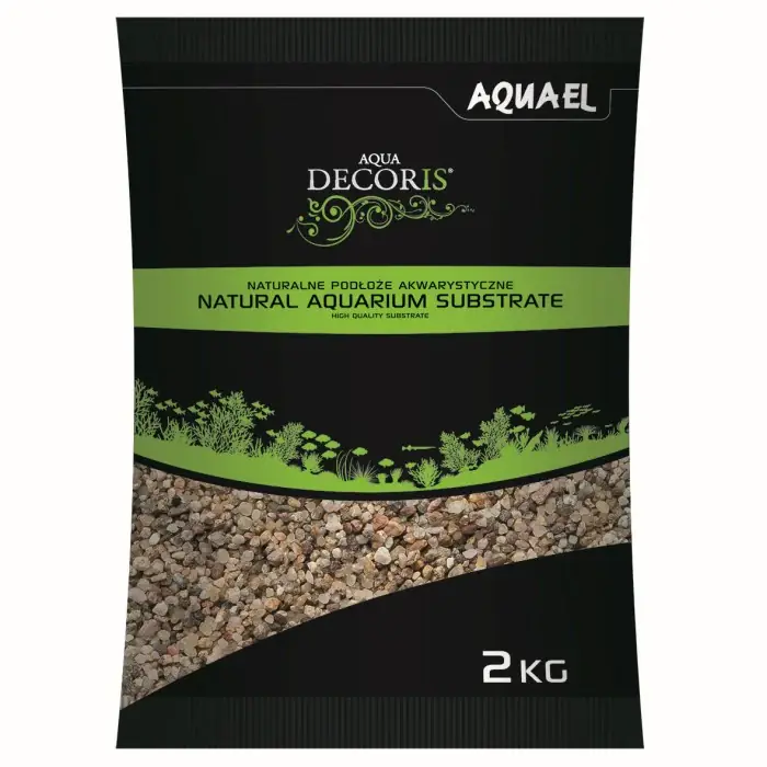 Aquael Bodengrund natural bunt (2 kg) 1.4-2.0mm Mega-Angebot