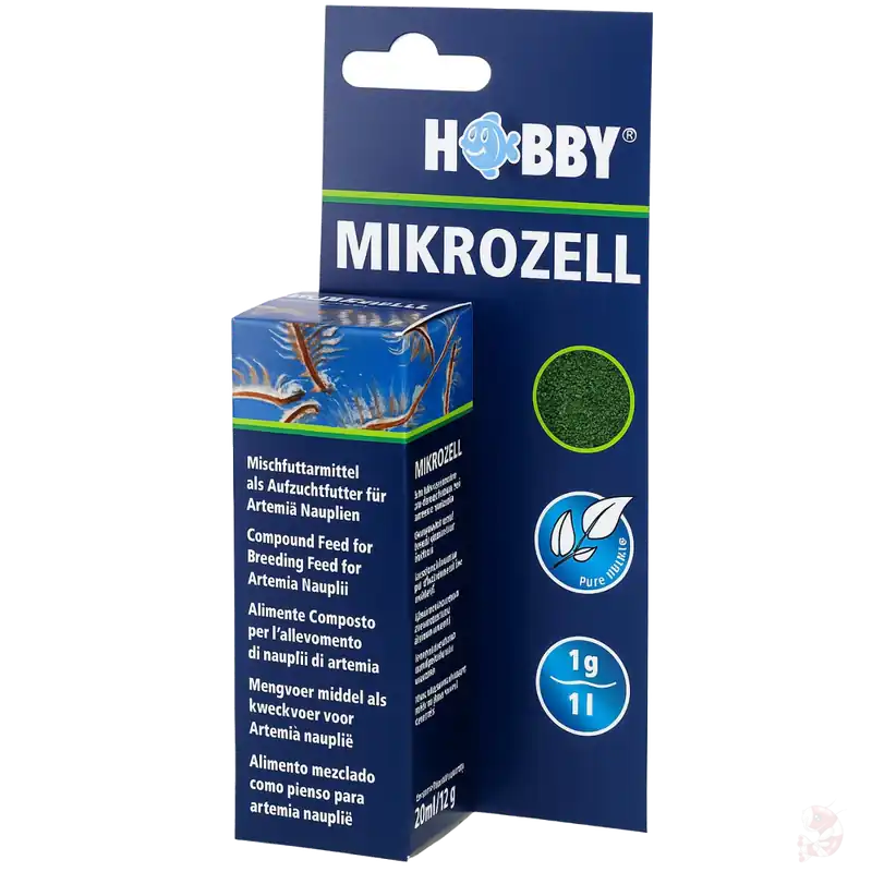 Hobby Mikrozell | Artemia-Aufzuchtfutter mit Phytoplankton, 20ml Finale Aktion