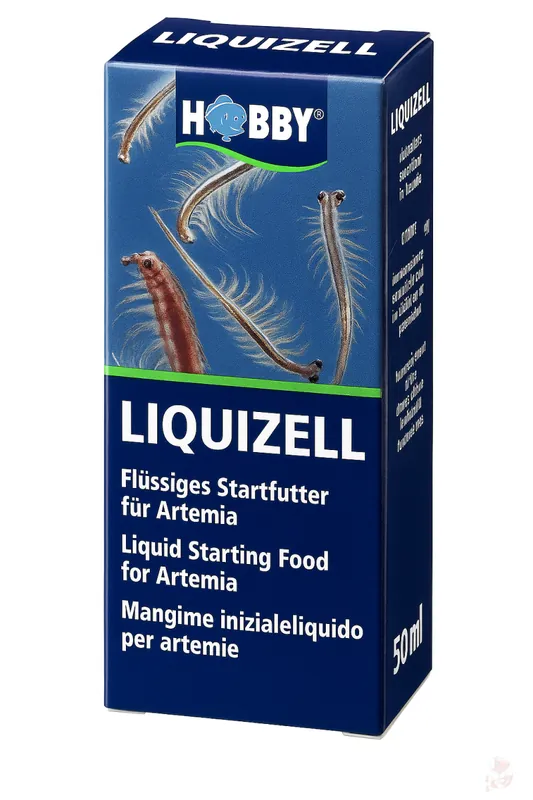 Nur Heute Hobby Liquizell | Flüssiges Startfutter für Artemia-Nauplien, 50ml