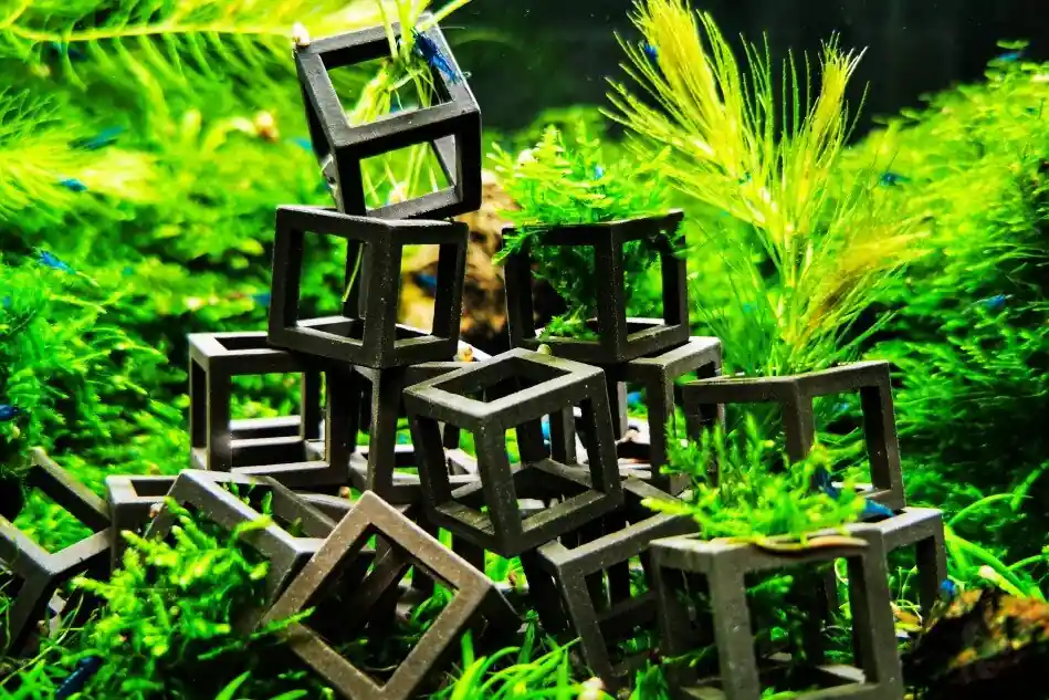 Shrimp Playground - Keramik Würfel braun/schwarz | kreative Nano-Deko im 5er-Set Sofort Bestellen