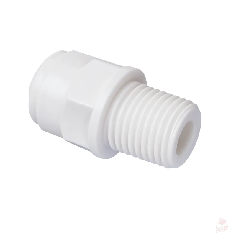 Top-Preis Gerader Verbinder 1/4" AG x 1/4" QC | Mit Gummidichtung (kein Teflon)