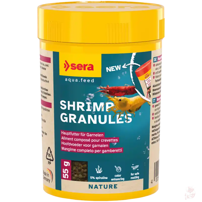 Nur Für Kurze Zeit sera Shrimp Granules 100 ml | Hauptfutter für Garnelen & Krebse