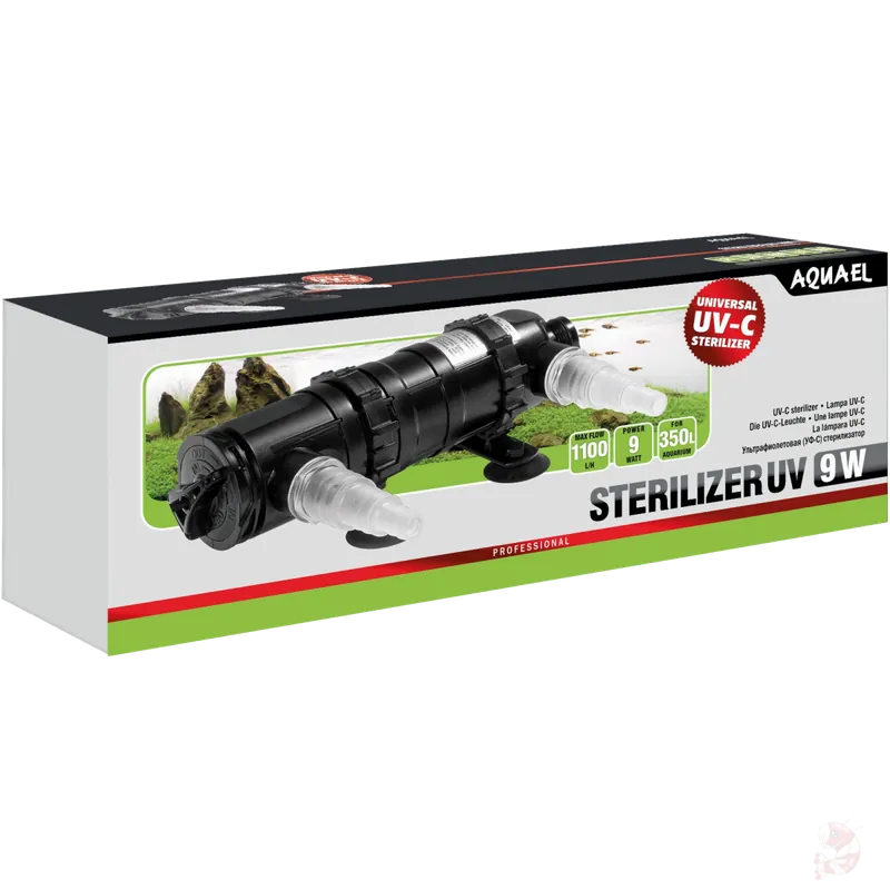 Aquael Sterilisator UV-C AS-9W, 9 Watt Nur Heute