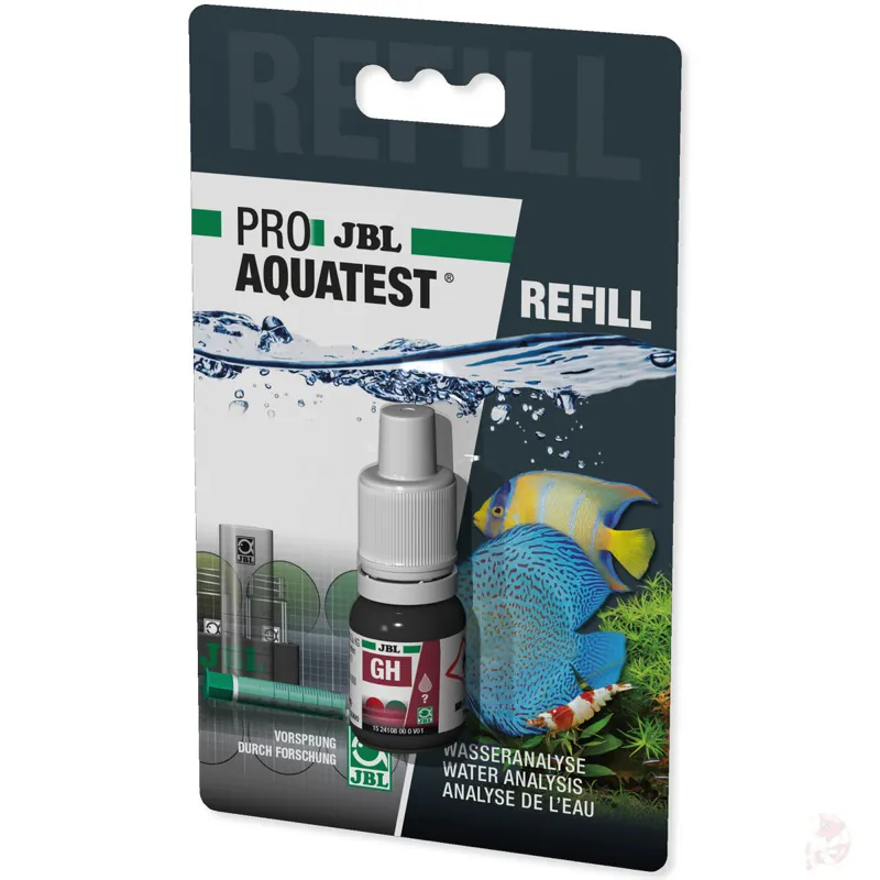 Preisreduziert JBL PROAQUATEST GH Test Set, Nachfüllpackung Refill Reagenz
