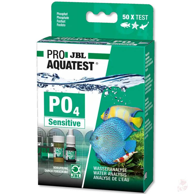 Neu JBL PROAQUATEST PO4 Phosphat Sensitiv Komplettset