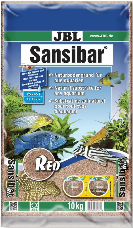 Echt JBL Sansibar Red, 10 kg Beutel 5 kg Beutel