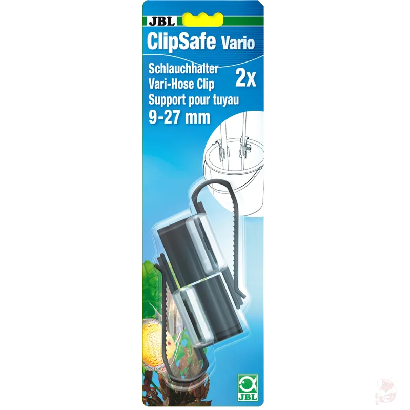 Top-Preis JBL ClipSafe Vario Schlauchklemme | für Schläuche von 9-27 mm (2 Stück)