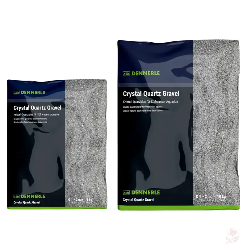 Dennerle Kristall-Quarzkies - Schiefergrau 5 kg Beutel Top-Seller