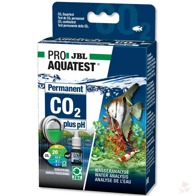 Nur Für Kurze Zeit JBL PROAQUATEST CO2 - pH Permanent Test-Set, Nachfüllpackung Refill Reagens
