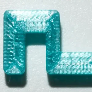 U-Line Abdeckscheibe Halter für Wandstärke 5 mm, Deckelstärke 3 mm, blau transparent, 4 Stk. Schnäppchen