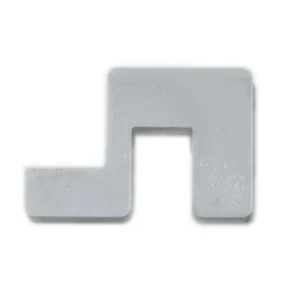 Nur Für Kurze Zeit U-Line Abdeckscheibe Halter für Wandstärke 6 mm, Deckelstärke 5 mm, weiß, 4 Stk.