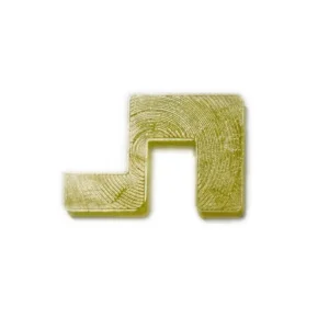 U-Line Abdeckscheibe Halter für Wandstärke 6 mm, Deckelstärke 5 mm, gelb transparent, 4 Stk. Finale Aktion