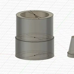 Kupplungs-Adapter Aquael Pat Mini auf Qanvee QS 100/200 Schwammfilter Schwarz Bestseller