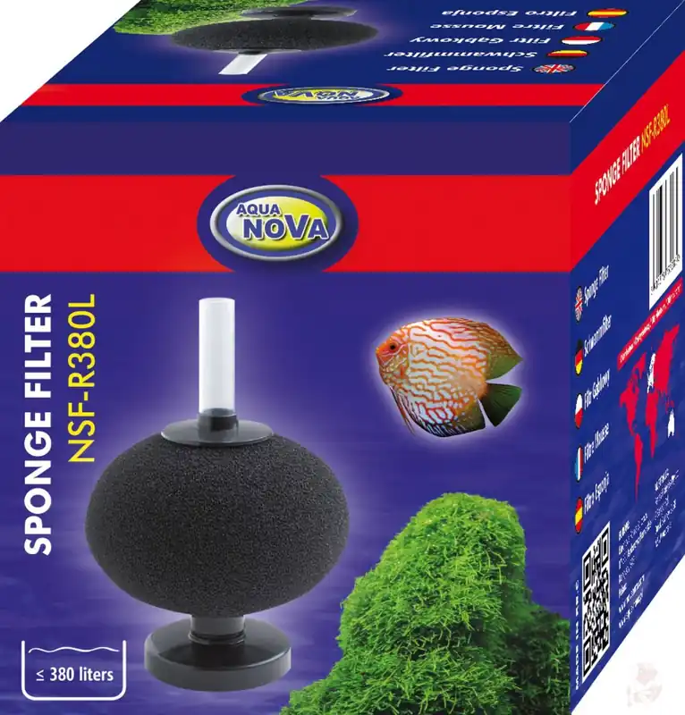 Aqua Nova Bio-Standfilter NSF-R380L | Für große Becken Highlight