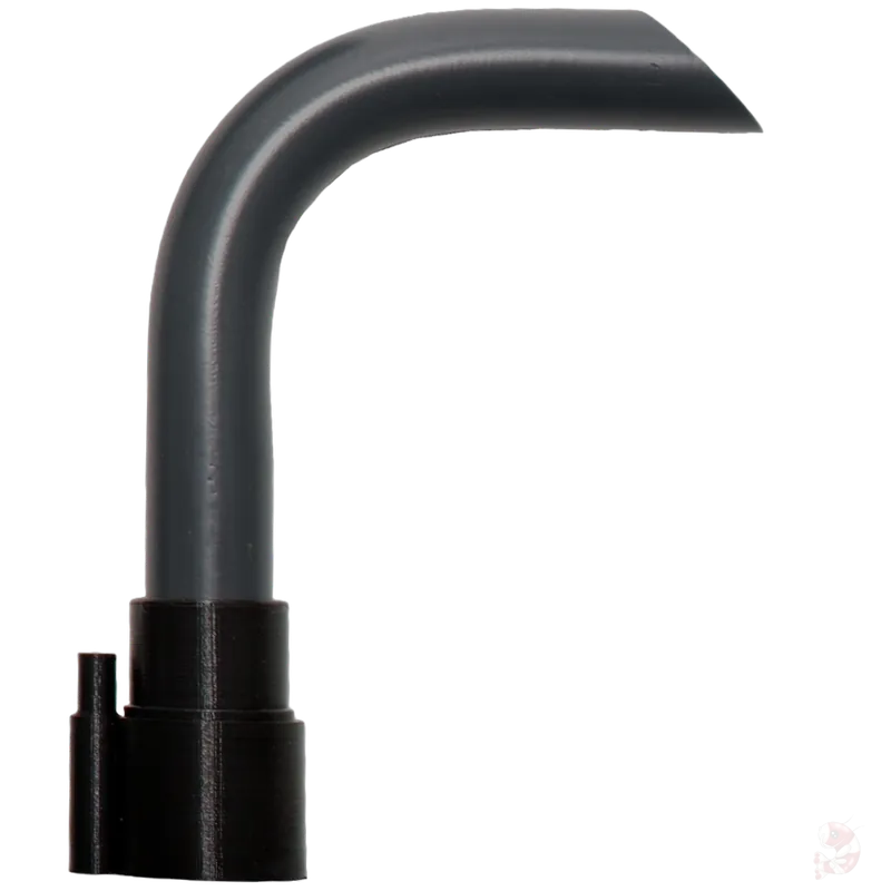 Luftheber GTS gebogen 12 mm - GTS20 | ideal für niedrige Schwammfilter GTS20 Neue Ware