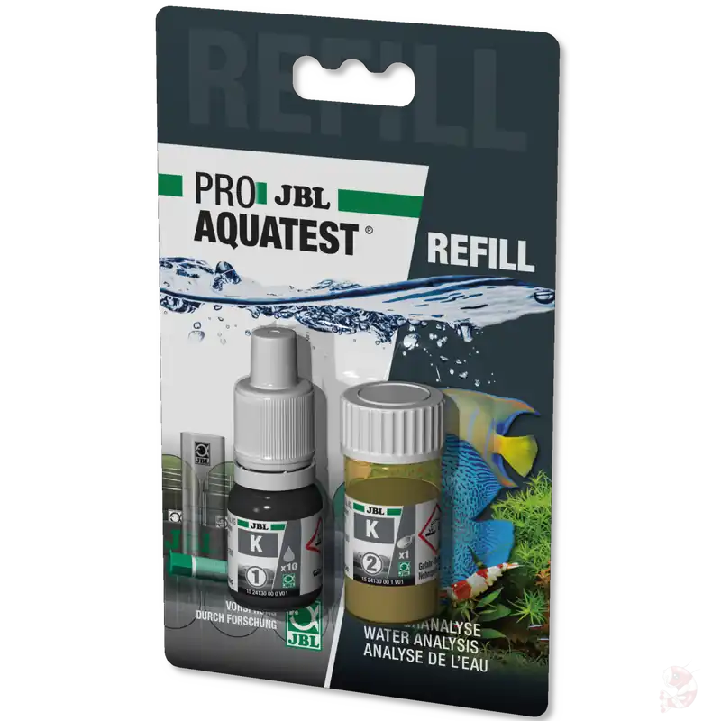 Bestseller JBL PROAQUATEST K Kalium Test-Set, Nachfüllpackung Refill Reagenz