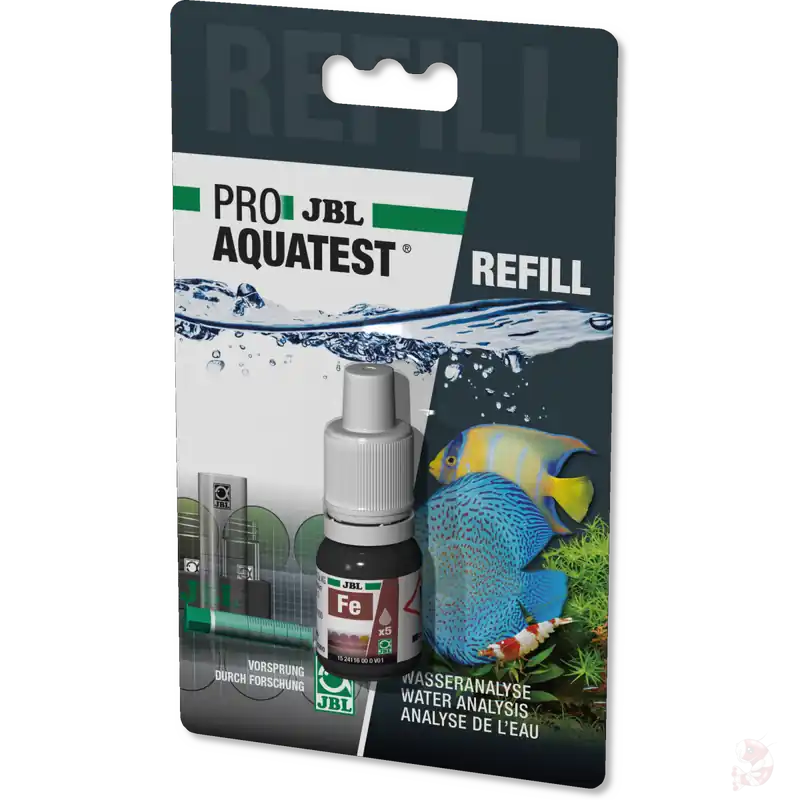 Jetzt Kaufen JBL PROAQUATEST Fe Eisen Test-Set, Nachfüllpackung Refill Reagenz