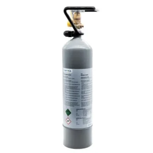 Saisonangebot AQUA-NOA - CO2 Mehrweg-Flaschen mit Cage 1500 g, Gewinde W 21,8 x 1/14" 500 g