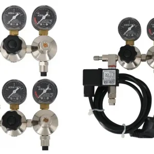 Heißes Angebot AQUA-NOA - CO2 Doppelkammer-Druckminderer Profi, verschiedene Ausführungen Profi M mit FNV. W21.8x1/14". Mehrweg