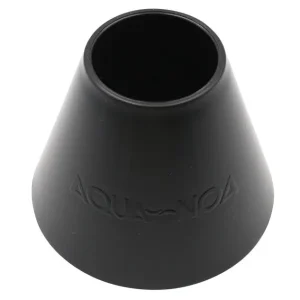 Neue Kollektion AQUA-NOA - Standfuß für 500 g CO2 Standard Mehrwegflaschen, Schwarz Schwarz
