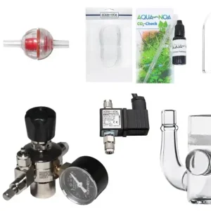 Must-Have CO2 Düngeanlage Soda Nano Glas-Line mit Nachtabschaltung, mit CO2-Zylinder Anlage Soda Nano Glas