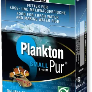 JBL ProNovo PlanktonPur | Natürlicher Leckerbissen für Fische und Garnelen 8 Sticks je 2 Gramm Preis Gesenkt